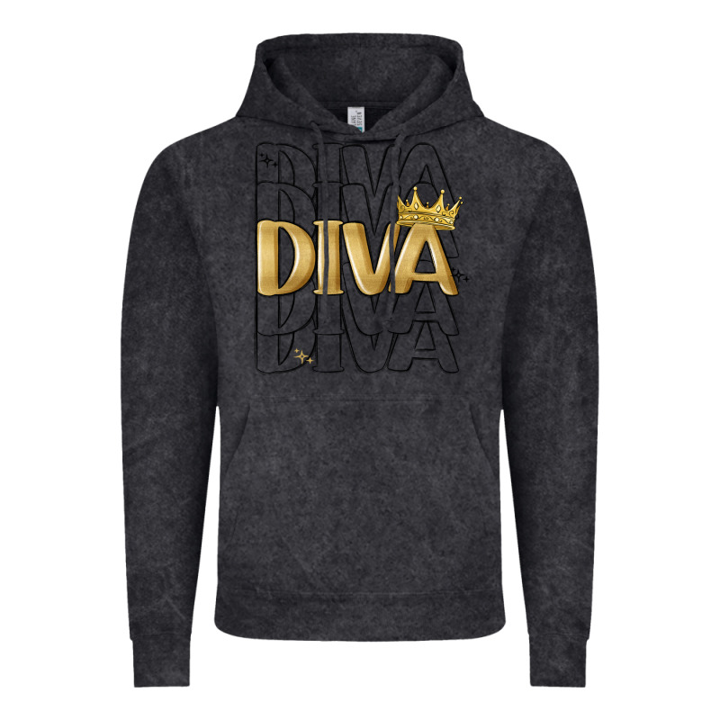 Diva Vintage Hoodie by MaliasSmallBusiness | Teevron