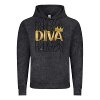 Vintage Black diva Vintage Hoodie - MaliasSmallBusiness
