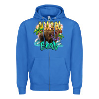 True Royal Mama bear summer Zipper Hoodie - NancyCooperArtShop