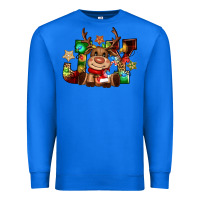 True Royal reindeer joy christmas Premium Sweatshirt - CowGirlArtShop