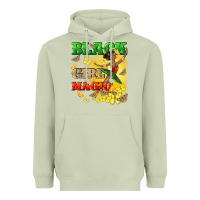 Matcha black girl magic Heavyweight Hoodie - CowGirlArtShop