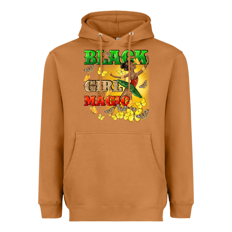 Black Girl Magic Heavyweight Hoodie by CowGirlArtShop | Teevron