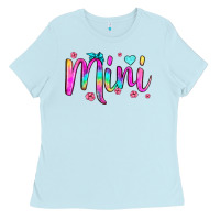 Baby Blue mini Ladies Tee - JahusDesignShop
