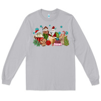 Moon Dust santa coffee Long Sleeve Tee - MaliasSmallBusiness