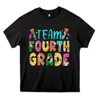 Black team fourth grade Heavy Core Tee - JahusDesignShop