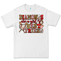 White diamonds are a girl's best friend baseball Premium Tee - Jasminsmagicworld