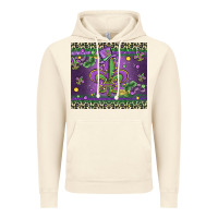 Vintage Artic mardi gras fleur de lis Vintage Hoodie - MaliasSmallBusiness