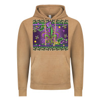 Vintage Camel mardi gras fleur de lis Vintage Hoodie - MaliasSmallBusiness