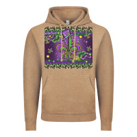 Vintage Coffee mardi gras fleur de lis Vintage Hoodie - MaliasSmallBusiness