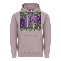 Vintage Zinc mardi gras fleur de lis Vintage Hoodie - MaliasSmallBusiness