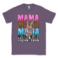 Lavender mama skeleton peace leopard pattern Classic Tee - NancyCooperArtShop