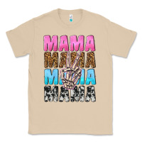 Mushroom mama skeleton peace leopard pattern Classic Tee - NancyCooperArtShop