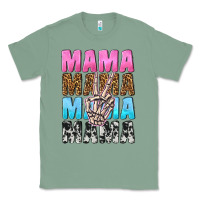 Sage mama skeleton peace leopard pattern Classic Tee - NancyCooperArtShop
