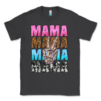 Smoke mama skeleton peace leopard pattern Classic Tee - NancyCooperArtShop