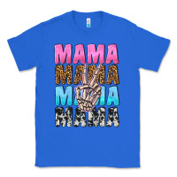 True Royal mama skeleton peace leopard pattern Classic Tee - NancyCooperArtShop