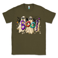 Army Green boo Classic Tee - CowhideDigitalArt