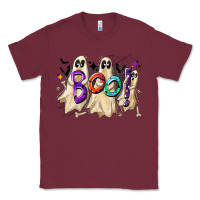 Burgundy boo Classic Tee - CowhideDigitalArt