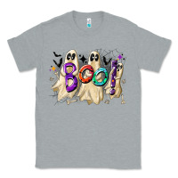 Heather Grey boo Classic Tee - CowhideDigitalArt