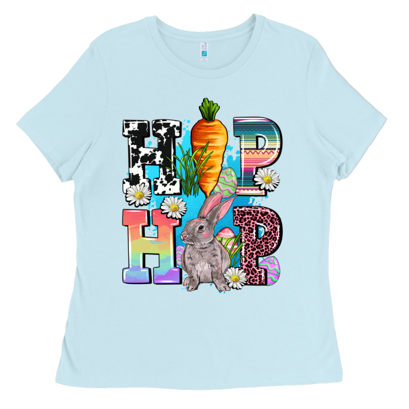 Hip Hop Easter Rabbit Ladies Tee by AdoDesignShop | Teevron