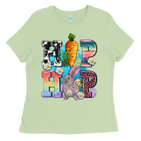 Matcha hip hop easter rabbit Ladies Tee - AdoDesignShop