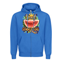 True Royal sweet summer time watermelon Zipper Hoodie - NancyCooperArtShop