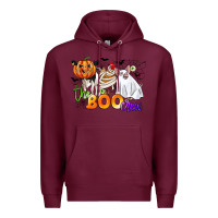 Burgundy the boo crew Premium Hoodie - CowGirlArtShop