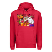 Cardinal the boo crew Premium Hoodie - CowGirlArtShop