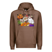 Chestnut the boo crew Premium Hoodie - CowGirlArtShop