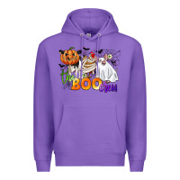 Purple the boo crew Premium Hoodie - CowGirlArtShop
