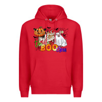 Red the boo crew Premium Hoodie - CowGirlArtShop