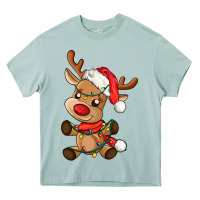 Arona baby christmas reindeer Heavy Core Tee - AdoDesignShop