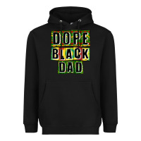 Black dope black dad Heavyweight Hoodie - CowGirlArtShop