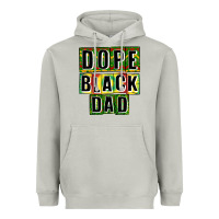 Dope Black Dad Heavyweight Hoodie | Teevron