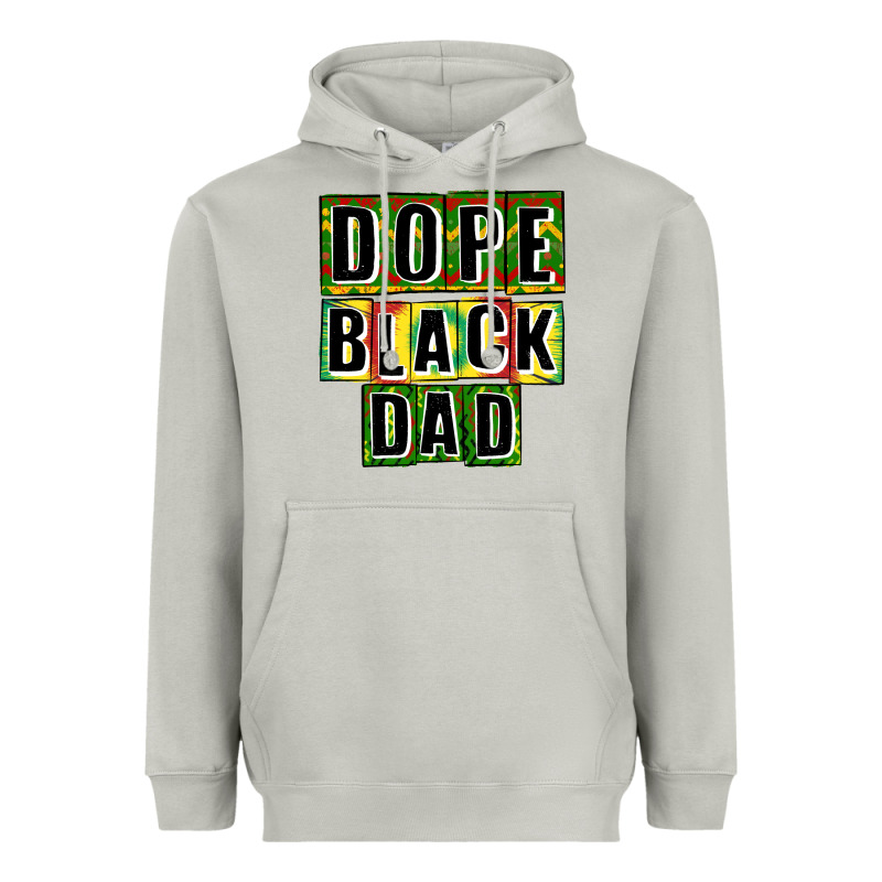 Dope Black Dad Heavyweight Hoodie by CowGirlArtShop | Teevron