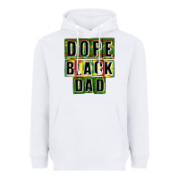 White dope black dad Heavyweight Hoodie - CowGirlArtShop