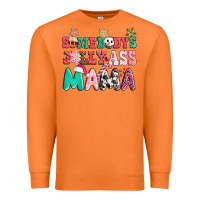 Carrot somebody jolly ass mama pink christmas Premium Sweatshirt - CowGirlArtShop