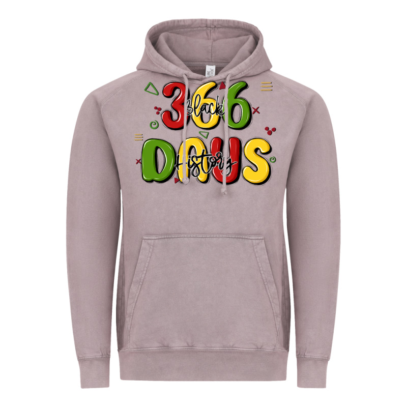 366 Days Black History Vintage Hoodie by MaliasSmallBusiness | Teevron