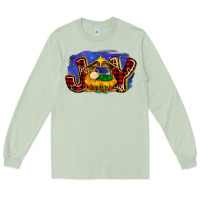 Matcha baby jesus joy Long Sleeve Tee - MaliasSmallBusiness