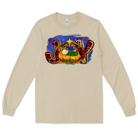 Mushroom baby jesus joy Long Sleeve Tee - MaliasSmallBusiness
