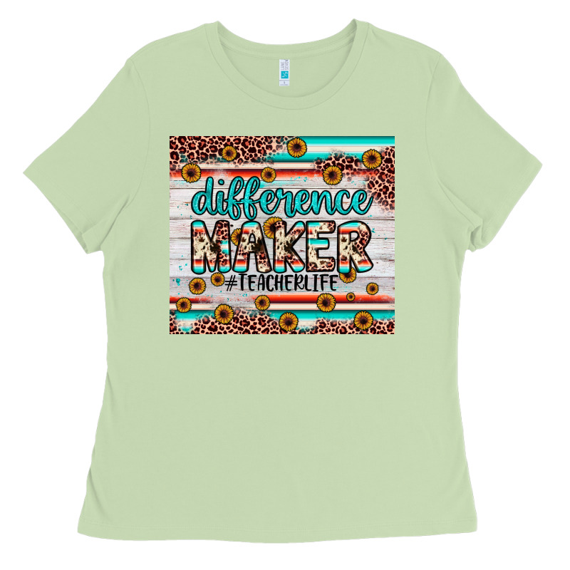 Difference Maker Ladies Tee by JahusDesignShop | Teevron