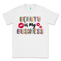 White beauty is my business Classic Tee - MaliasSmallBusiness