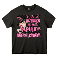 Asphalt in october we wear pink for breast cancer Heavy Core Tee - AdoDesignShop