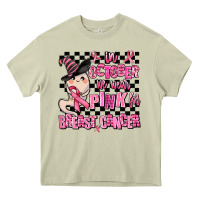 Mossy in october we wear pink for breast cancer Heavy Core Tee - AdoDesignShop