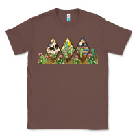 Chestnut cactus cowhide serape Classic Tee - JahusDesignShop
