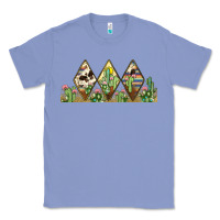Colony Blue cactus cowhide serape Classic Tee - JahusDesignShop