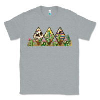 Heather Grey cactus cowhide serape Classic Tee - JahusDesignShop