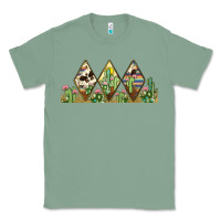Sage cactus cowhide serape Classic Tee - JahusDesignShop
