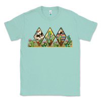 Seafoam cactus cowhide serape Classic Tee - JahusDesignShop
