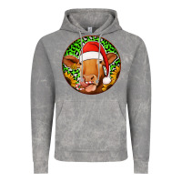 Cloud Rock christmas circle earrings Vintage Hoodie - Jasminsmagicworld