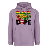Lavender black woman are dope Heavyweight Hoodie - CowGirlArtShop